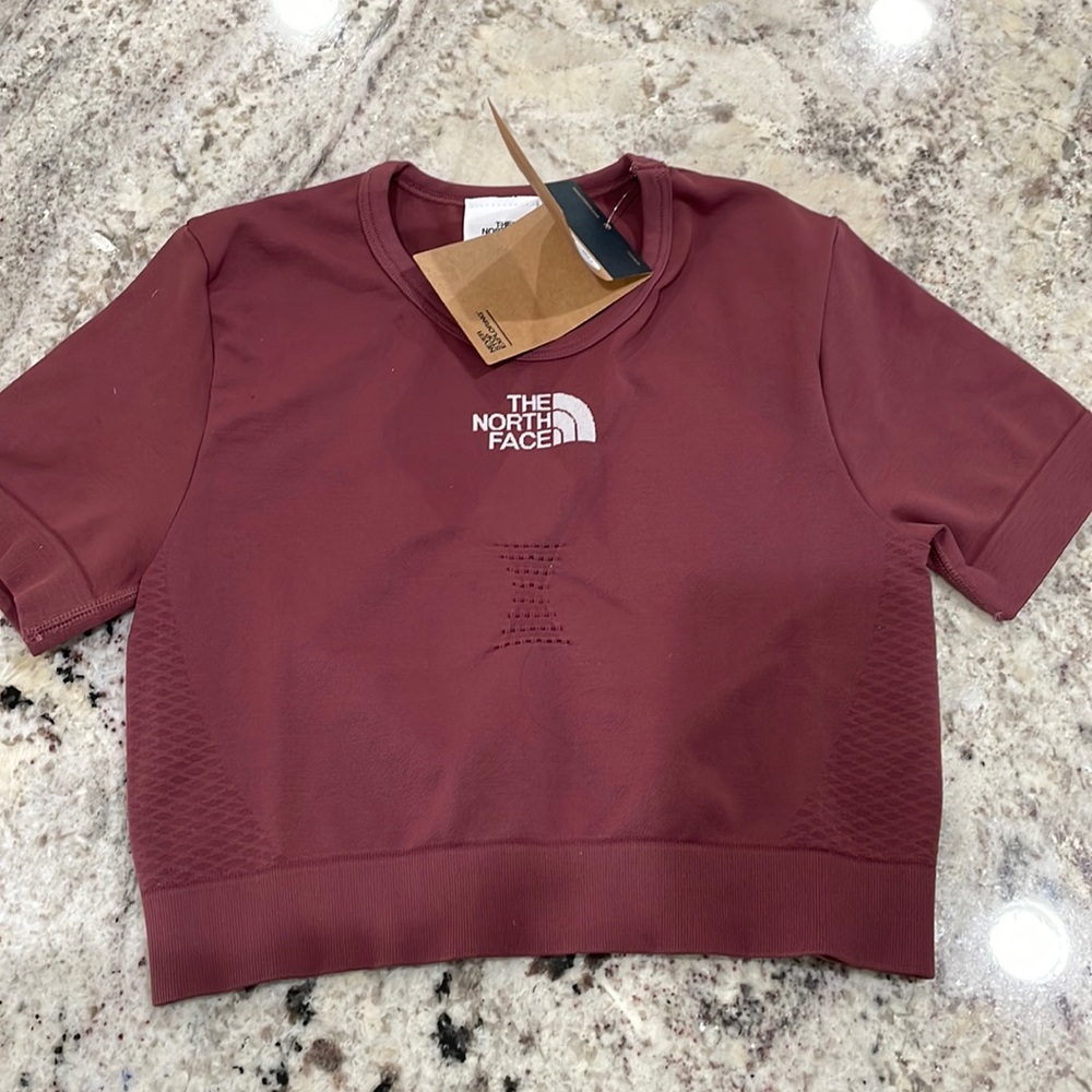 The North face crop top size small-medium